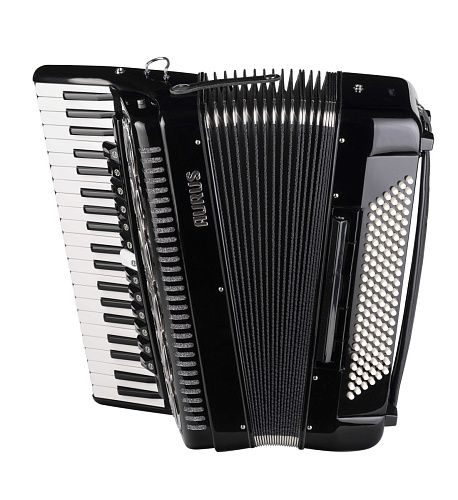 Aurus JH2021-BLACK Аккордеон 34/72/7/2, черный, с футляром