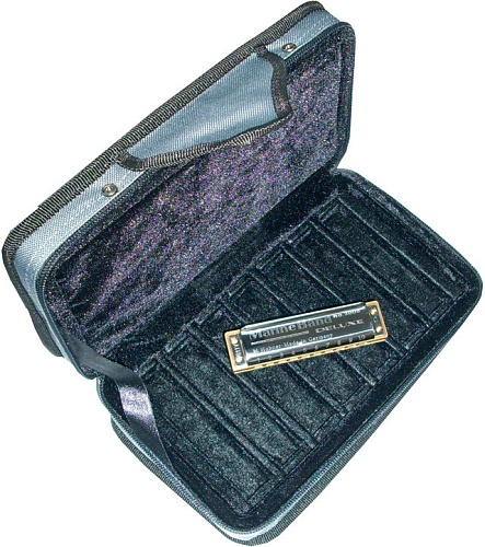 Hohner Harmonica Case MZ91150 - кейс для 7 губных гармошек на 10 отверстий, нейлон.
