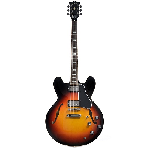 GIBSON 2018 MEMPHIS ES-335 FIGURED ANTIQUE SUNSET BURST Комплект: полуакустическая гитара, кейс