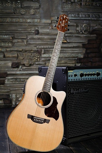 CRAFTER DE-7/N Электроакустическая гитара шестиструнная с чехлом