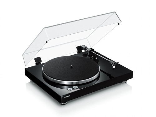 YAMAHA TT-S303 BLACK // G Виниловый проигрыватель Прямой тонарм и жесткий корпус