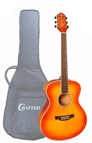 CRAFTER Castaway A/OS Акустическая гитара уменьшенная с чехлом