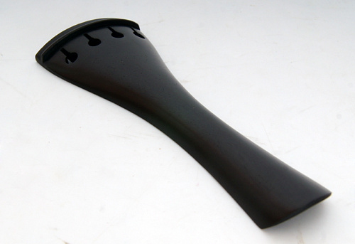 WBO VT01E-2/4 Струнодержатель для скрипки, круглый. Материал - черное дерево.