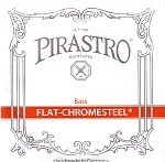Фото:Pirastro 342020 Flat-Chromesteel ORCHESTRA Комплект струн для контрабаса размером 3/4