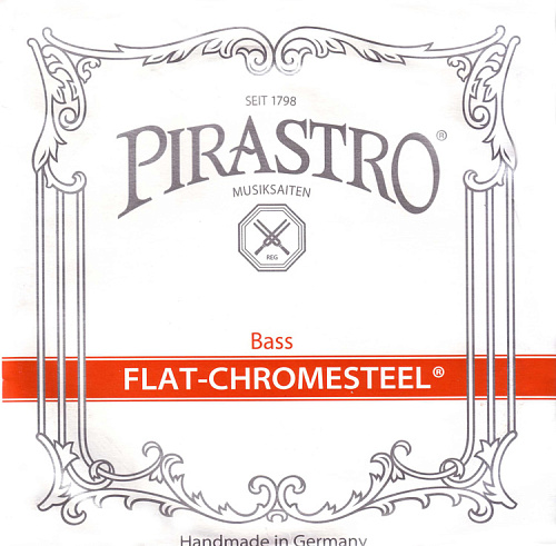 Pirastro 342020 Flat-Chromesteel ORCHESTRA Комплект струн для контрабаса размером 3/4