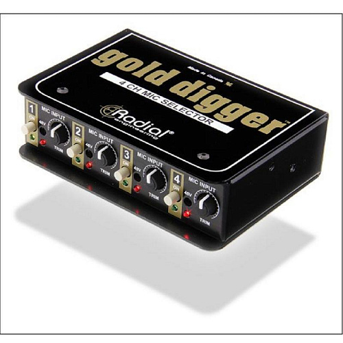 Radial Gold Digger (MS4) Селектор микрофонного сигнала