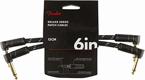 FENDER DELXUE 6' CABLE BTWD 2 PACK Комплект инструментальных кабелей, 2 шт