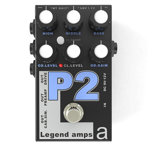 AMT electronics P-2 Legend Amps 2 Двухканальный гитарный предусилитель P2 (PV-5150)
