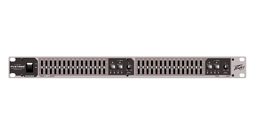 Peavey PV 215EQ 2-канальный 15-полосный эквалайзер, 2/3 октавы, 25-16000 Гц, +12/-12 дБ
