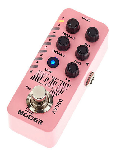 Mooer D7 Delay / Looper Цифровой дилей для гитары