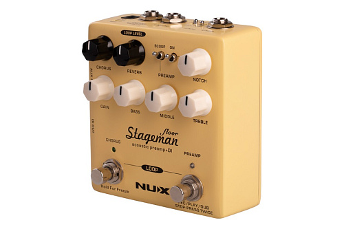 Nux NAP-5 Stageman Floor Предусилитель для акустической гитары