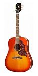 Фото:Epiphone Hummingbird Aged Cherry Sunburst Электроакустическая гитара, цвет санбёрст