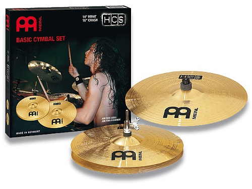 Meinl HCS-14/18 комплект (Hihat 14" хай-хет, Crash-Ride 18" крэш райд)