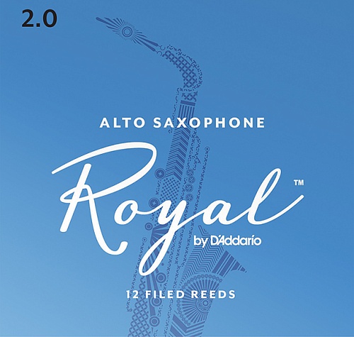 Rico RJB1220 Rico Royal Трости для саксофона альт, размер 2.0, 12 шт