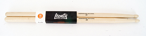 Leonty L2B Hornbeam Natural 2В Барабанные палочки, граб, деревянный наконечник