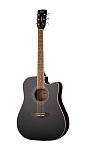 Фото:Cort AD880CE-BK Электроакустическая гитара с вырезом, черная