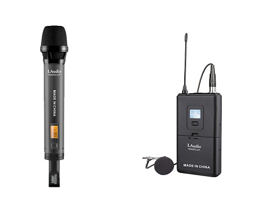 LAudio 5000-UT Беспроводная микрофонная система, ручной передатчик и петличка
