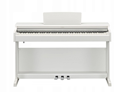 Yamaha YDP-165WH Arius Цифровое пианино со стойкой и педалью, белое