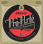 Фото:D'Addario EJ45C COMPOSITE PRO ARTE Струны для классической гитары, 028-035