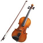 Фото:HANS KLEIN HKV-4 HP Комплект: скрипка 4/4, смычок, кейс