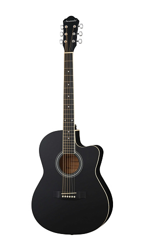 Naranda HS-3911-BK Акустическая гитара с вырезом, черная