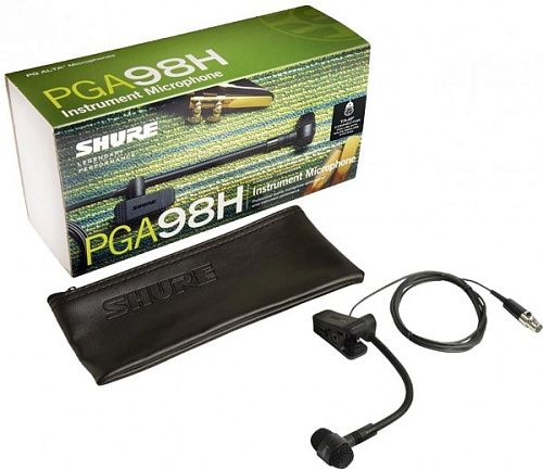SHURE PGA98H-TQG Конденсаторный кардиоидный инструментальный микрофон
