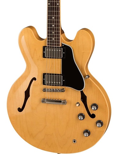 GIBSON 2019 ES-335 DOT DARK NATURAL Полуакустическая электрогитара, в комплекте кейс