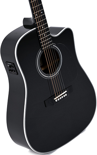 Sigma DMC-1STE-BK+ Гитара электроакустическая