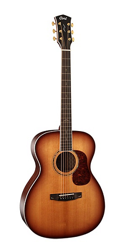 Cort Gold-O8-LB Gold Series Акустическая гитара, санберст