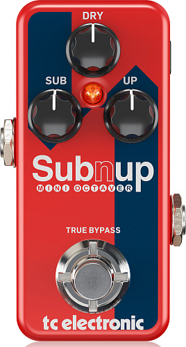 TC ELECTRONIC Sub'n'Up Mini Octaver Напольная педаль эффекта