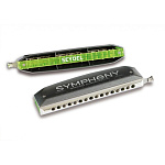 Фото:Seydel Sohne 54640C Symphony Acryl C Хроматическая губная гармошка