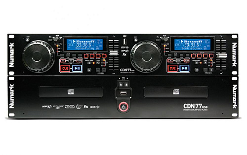 NUMARK CDN77USB Двойной mp3/CD-плеер