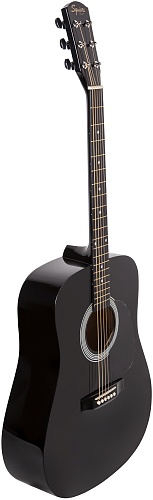 FENDER SQUIER SA-105 BLACK Акустическая гитара
