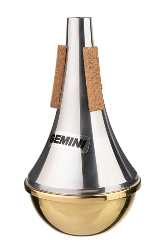 Tom Crown GEMB Gemini Сурдина для трубы, Straight, алюминий/латунь