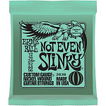 Фото:Ernie Ball P02626 Not Even Slinky Комплект cтрун для  электрогитары, никель, 12-56