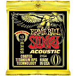 Фото:Ernie Ball P02154 Slinky Coated Medium Комплект струн для акустической гитары, 13-56