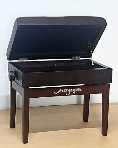 Мозеръ BPM-50/BN Банкетка для пианино или рояля деревянная, коричневая