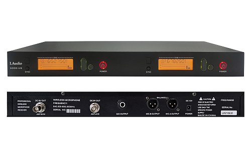 LAudio 5000-US Беспроводная микрофонная система, 2 головных микрофона