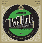 Фото:D'Addario EJ25C Pro-Arte Composite Комплект струн для гитары фламенко, прозрачный нейлон