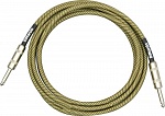 Фото:DIMARZIO EP1710SSVT VINTAGE TWEED Инструментальный кабель 1/4'' mono - 1/4'' mono, 3м