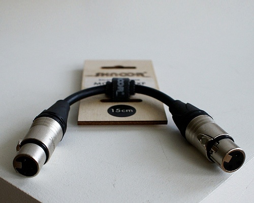 Shnoor MC226-XFXF-0,15m Кабель соединительный XLR3f-XLR3f, 15 см