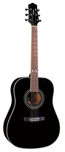 Naranda DG303BK Акустическая черная гитара