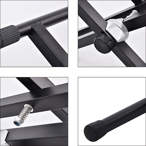 Foix Q-2XA Стойка для клавишных инструментов, двойная XX