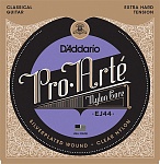 Фото:D'Addario EJ44 PRO ARTE Струны для классической гитары нейлоновые Extra Hard D`Addario
