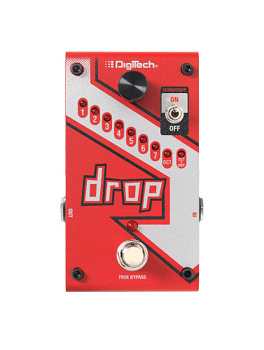 Digitech DROP Гитарная педаль с эффектами Drop-tune и Octaver