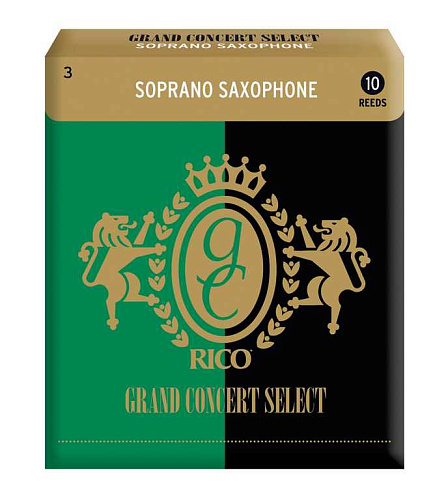 Rico RGC10SSX300 Grand Concert Select Трости для саксофона сопрано, размер 3.0, 10шт