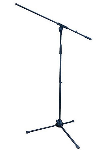 ECO Stage MS020-NB Black Микрофонная стойка без стрелы, 105-175 см, черная