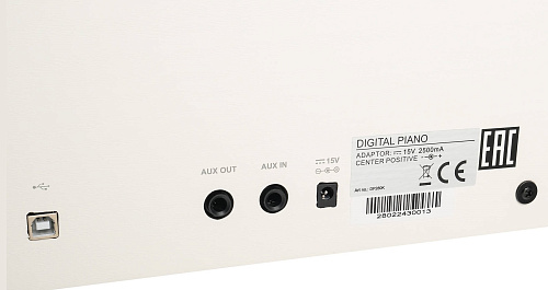 Medeli DP280K-PVC-WH Цифровое пианино, белое, сатин