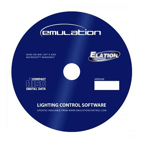 Elation EmuLATION DMX software      