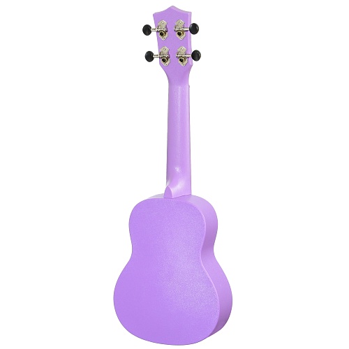 Martin Romas MRP-PAW PL Укулеле сопрано 21", розетка ЛАПА, цвет фиолетовый